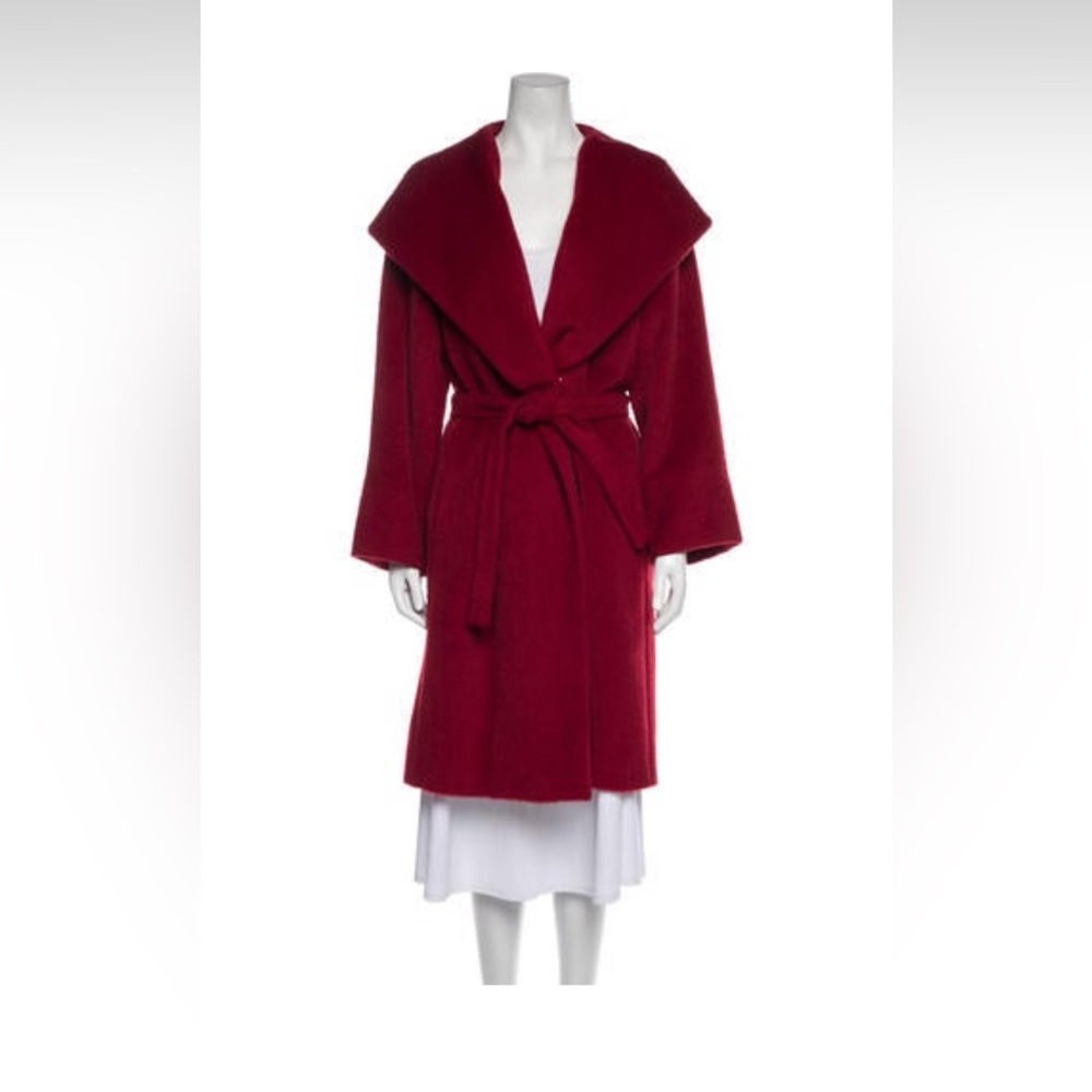 MaxMara Alpaca Wrap Coat Size XS/US2
